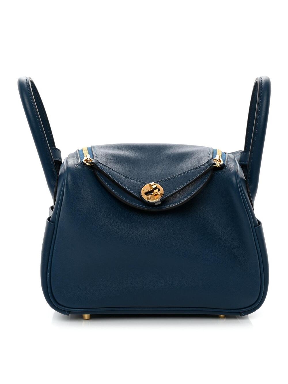 Hermes Swift Mini Lindy 20 Deep Bleu #328907H79B